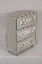 Load image into Gallery viewer, 26H 20W FILIGREE 3 DRAW CABINET SET