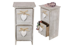 Load image into Gallery viewer, 23CM 2 DRAWER HEART DECOR