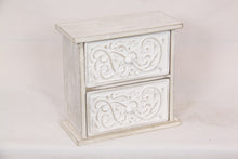 Load image into Gallery viewer, 19CM FILIGREE 2 DRAWER CABINET