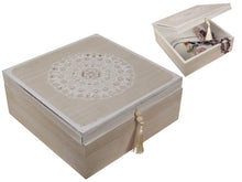 Load image into Gallery viewer, 20CM MANDALA BOX WITH TASSEL