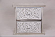 Load image into Gallery viewer, 19CM FILIGREE 2 DRAWER CABINET